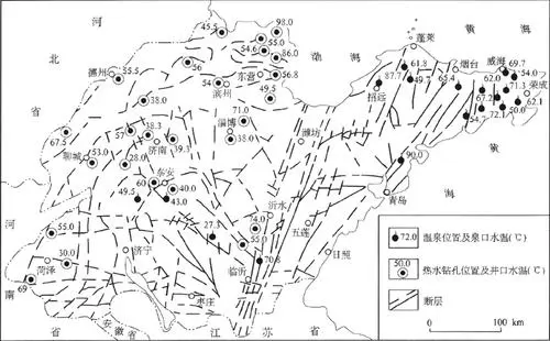 山東?。厝┑?zé)豳Y源分布規(guī)律-地?zé)衢_(kāi)發(fā)利用-地大熱能